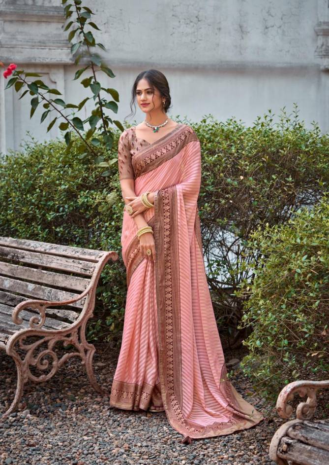 Saroj Vol 4 By Kashvi Dull Moss Brasso Designer Sarees Wholesale Clothing Suppliers In India